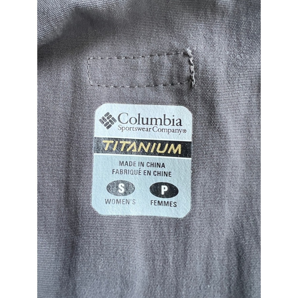 Columbia Utility Vest Womens Small Gray Cargo Gorpcore Hiking Safari Camping - Picture 5 of 11